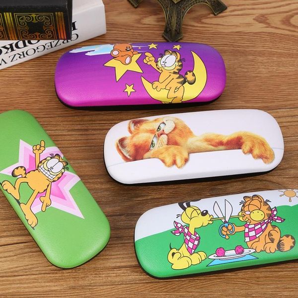 other fashion accessories arrival cartoon garfield cat glasses box boy and girl student portable storage leather metal myopia case, Silver
other fashion accessories arrival cartoon garfield cat glasses box boy and girl student portable storage leather metal myopia case, Silver