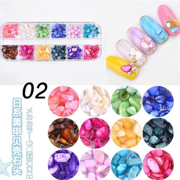 nail art decorations 12 color boxed natural shell flat rhinestones kit hybrid colorful strass gems for manicure tool set 30, Silver;gold
nail art decorations 12 color boxed natural shell flat rhinestones kit hybrid colorful strass gems for manicure tool set 30, Silver;gold