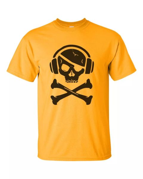 music lovers skull and headphones t shirt tee tpb the pirate bay anonymous anon, White;black
music lovers skull and headphones t shirt tee tpb the pirate bay anonymous anon, White;black