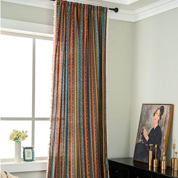 curtain & drapes bohemian fabric country style cotton bedroom hanging panel stripe pattern tassels el home decor living room window
curtain & drapes bohemian fabric country style cotton bedroom hanging panel stripe pattern tassels el home decor living room window