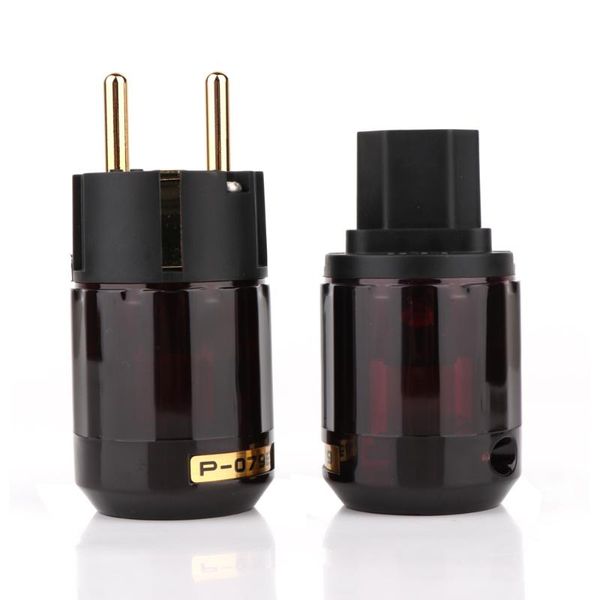 smart power plugs one pair gold plated c-079 iec connector p-079e schuko eu plug, for audio
smart power plugs one pair gold plated c-079 iec connector p-079e schuko eu plug, for audio