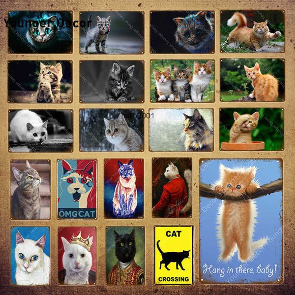 lovely animal cat metal poster vintage art painting signs stickers wall picture kids room decor nordic decoration yi-1461
lovely animal cat metal poster vintage art painting signs stickers wall picture kids room decor nordic decoration yi-1461