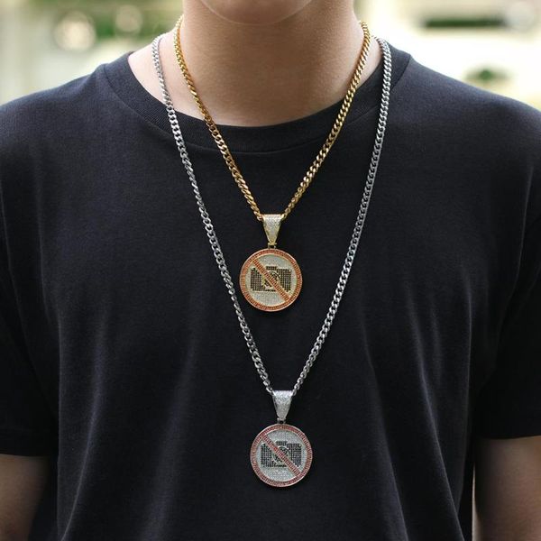 pendant necklaces ban on taking pictures fun personality hip hop necklace mix and match hiphop accessories, Silver
pendant necklaces ban on taking pictures fun personality hip hop necklace mix and match hiphop accessories, Silver