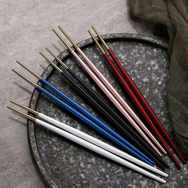 chopsticks 100pairs 304 stainless steel round sushi korean gold rose black hashi colorful chinese japanese
chopsticks 100pairs 304 stainless steel round sushi korean gold rose black hashi colorful chinese japanese