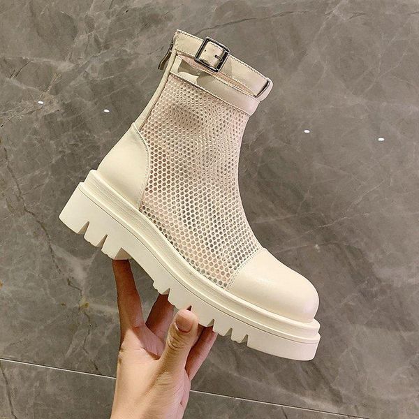 fashion women's hollow boots summer platform shoes chunky ankle booties breathable female thick casual 2021 woman boot, Black
fashion women's hollow boots summer platform shoes chunky ankle booties breathable female thick casual 2021 woman boot, Black