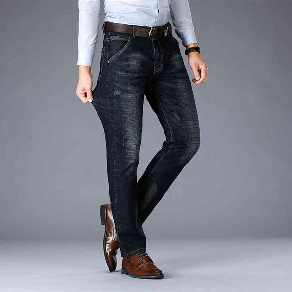 men's pants jeans men autumn winter regular fit business casual stretch thick denim soft trousers size 29-40 k022, Black
men's pants jeans men autumn winter regular fit business casual stretch thick denim soft trousers size 29-40 k022, Black