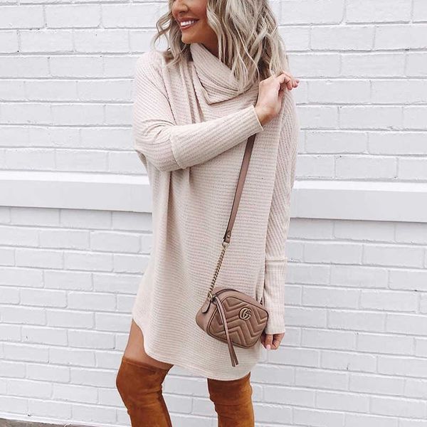 casual dresses autumn women's turtleneck mini winter long sleeve knitted female fashion solid color vestidos 35p8, Black;gray
casual dresses autumn women's turtleneck mini winter long sleeve knitted female fashion solid color vestidos 35p8, Black;gray