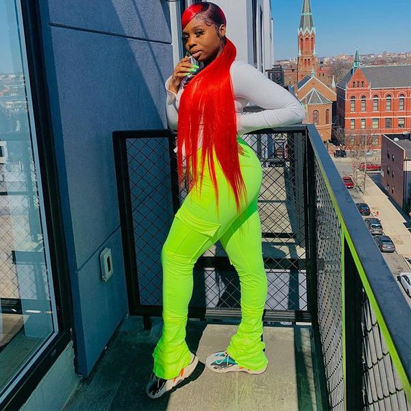 women's pants & capris pink stacked joggers women high waist flare ruched streetwear trousers pockets sweatpants bell bottom, Black;white
women's pants & capris pink stacked joggers women high waist flare ruched streetwear trousers pockets sweatpants bell bottom, Black;white