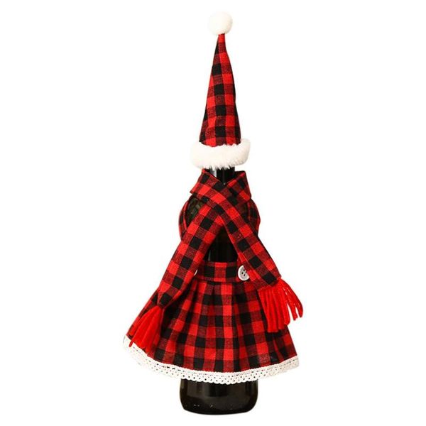 christmas decorations wine bottle decor set santa claus snowman apron bag cover clothes kitchen decoration for year xmas dinner
christmas decorations wine bottle decor set santa claus snowman apron bag cover clothes kitchen decoration for year xmas dinner