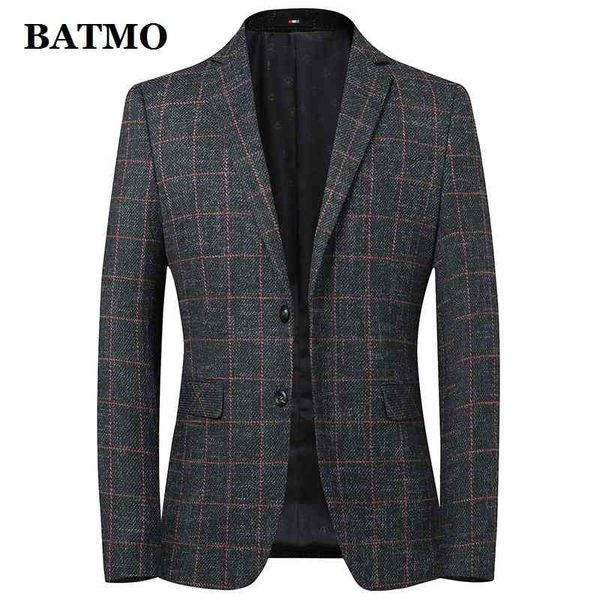 batmo 2021 new arrival wool plaid casual blazer men,men's suits ,casual ets men 9837, White;black
batmo 2021 new arrival wool plaid casual blazer men,men's suits ,casual ets men 9837, White;black