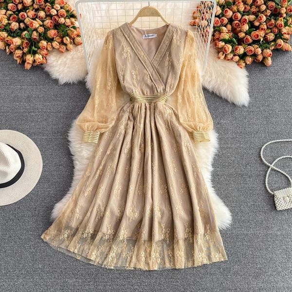 casual dresses aibeautyer summer solid slim lady full dress a line v neck puff sleeve chiffon pullover women mid-calf, Black;gray
casual dresses aibeautyer summer solid slim lady full dress a line v neck puff sleeve chiffon pullover women mid-calf, Black;gray