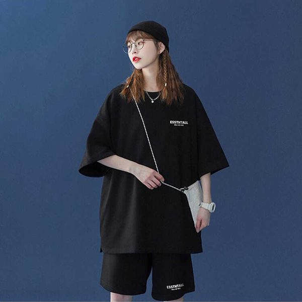 sports leisure 2 piece suit shorts set summer t shirt+shorts vintage chic short sleeved t-shirt two-piece set 210531, White
sports leisure 2 piece suit shorts set summer t shirt+shorts vintage chic short sleeved t-shirt two-piece set 210531, White