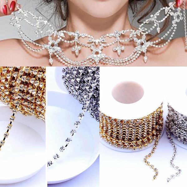 shiny glass rhinestones copper cup claw chains 9m non fix strass diamonds diy wedding dress garments1, Silver;gold
shiny glass rhinestones copper cup claw chains 9m non fix strass diamonds diy wedding dress garments1, Silver;gold