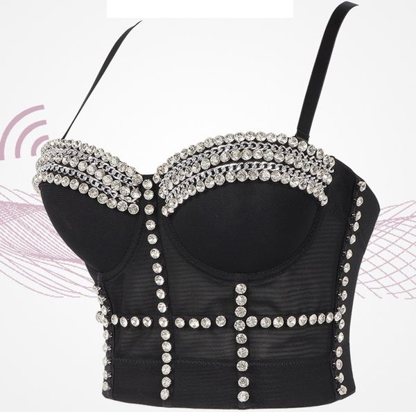 womens designer tank camis steampunk bustier corselet gothic corset shapewear casual nightclub dj dancer streetwear rivet party show club br, White
womens designer tank camis steampunk bustier corselet gothic corset shapewear casual nightclub dj dancer streetwear rivet party show club br, White