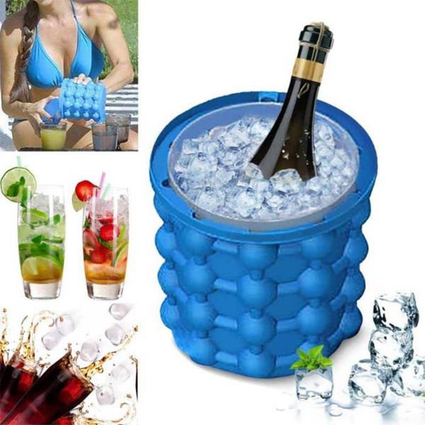 silicone ice cube maker mold tray portable bucket wine cooler beer cabinet kitchen tools drinking whiskey e baking moulds
silicone ice cube maker mold tray portable bucket wine cooler beer cabinet kitchen tools drinking whiskey e baking moulds