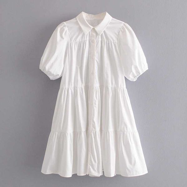 spring summer short sleeve white pleated shirt dress women's casual turn down collar knee-length 210607, Black;gray
spring summer short sleeve white pleated shirt dress women's casual turn down collar knee-length 210607, Black;gray