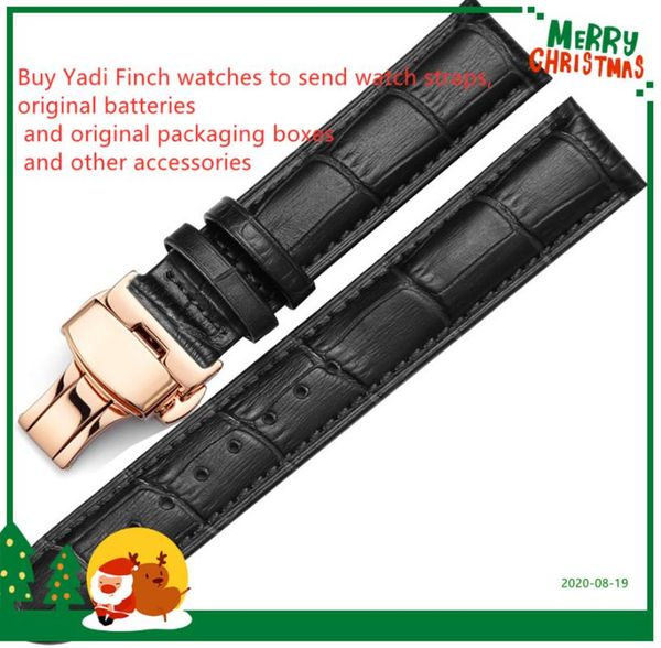 watch bands getalia layer leather strap double press folding clasps rose gold gt003 accessories, Black;brown
watch bands getalia layer leather strap double press folding clasps rose gold gt003 accessories, Black;brown