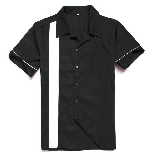 uk designs men cotton casual camisa masculina vintage rockabilly short sleeve shirts clothing manufacturer online men's, White;black
uk designs men cotton casual camisa masculina vintage rockabilly short sleeve shirts clothing manufacturer online men's, White;black