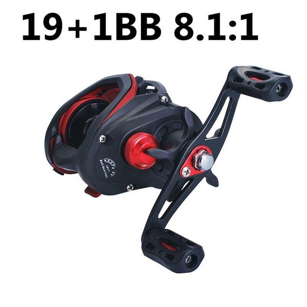 8.1:1 fishing reel full metal explosion-proof raft magnetic brake 19+1bb baitcasting distant wheel reels
8.1:1 fishing reel full metal explosion-proof raft magnetic brake 19+1bb baitcasting distant wheel reels