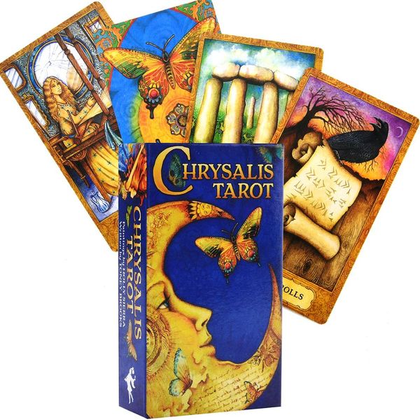 Chrysalis Tarot New Sealed 78 Color Cards Mythical Archetypes Cards Deck Game Divination
Chrysalis Tarot New Sealed 78 Color Cards Mythical Archetypes Cards Deck Game Divination