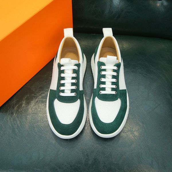 designer high-quality trendy casual men's shoes, contrast color stitching, fashionable versatile, comfortable and wear-resistant, Black
designer high-quality trendy casual men's shoes, contrast color stitching, fashionable versatile, comfortable and wear-resistant, Black