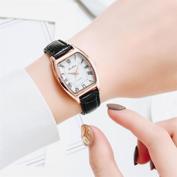 wristwatches retro rectangle exquisite watches women fashion quartz ladies 2021 simple woman leather clock with roma scale, Slivery;brown
wristwatches retro rectangle exquisite watches women fashion quartz ladies 2021 simple woman leather clock with roma scale, Slivery;brown