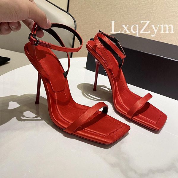 women's genuine leather sandals classic brand metal buckle super high stiletto women elegant heel open toe, Black
women's genuine leather sandals classic brand metal buckle super high stiletto women elegant heel open toe, Black