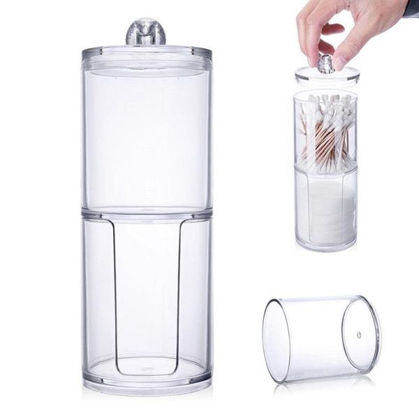 makeup organizer cotton pads portable acrylic round container swab plastic storage boxes bins &
makeup organizer cotton pads portable acrylic round container swab plastic storage boxes bins &