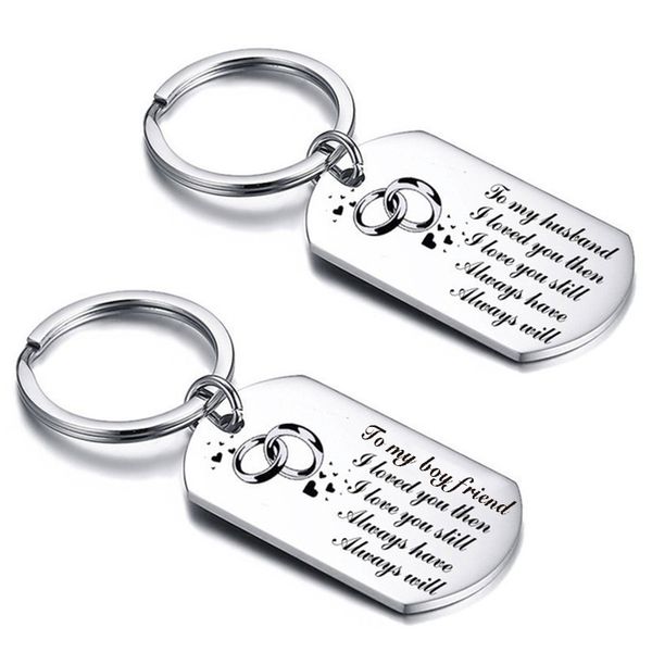 couples keychain to my boyfriend girlfriend european and american fashion jewelry valentine's day gift stainless steel letter diy custo, Silver
couples keychain to my boyfriend girlfriend european and american fashion jewelry valentine's day gift stainless steel letter diy custo, Silver
