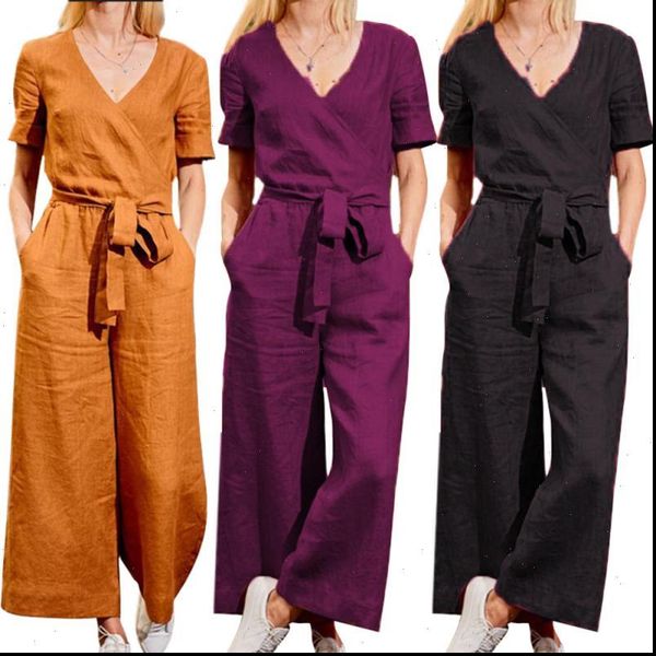 sashes high waist loose women capris wide leg trousers jumpsuits spring and summer casual rompers overalls elegant office female, Black;white
sashes high waist loose women capris wide leg trousers jumpsuits spring and summer casual rompers overalls elegant office female, Black;white
