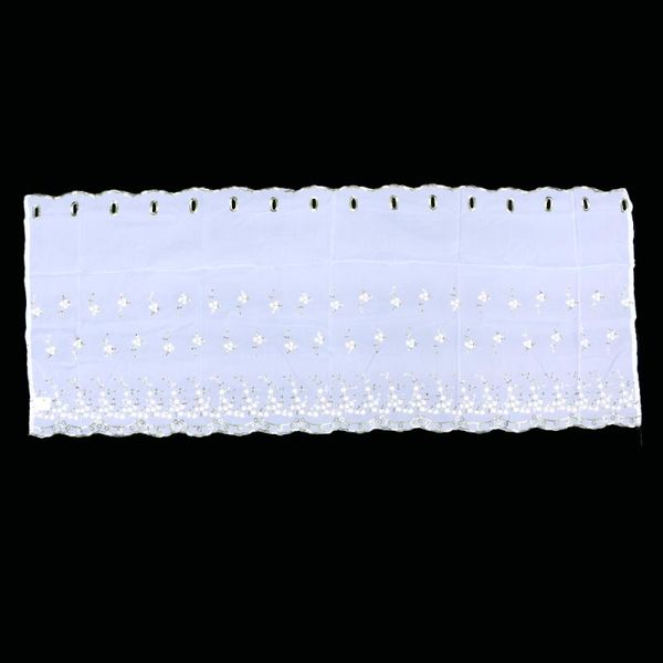 pc short curtain pastoral embroidered lace window polyester light transmission half-curtain for home kitchen balcony - & drapes
pc short curtain pastoral embroidered lace window polyester light transmission half-curtain for home kitchen balcony - & drapes