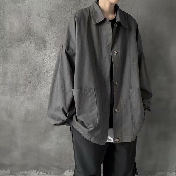 men's casual shirts shirtamerican street fashion brand work shirt coat men's super fire casual loose hip hop long sleeve men etsm, White;black
men's casual shirts shirtamerican street fashion brand work shirt coat men's super fire casual loose hip hop long sleeve men etsm, White;black