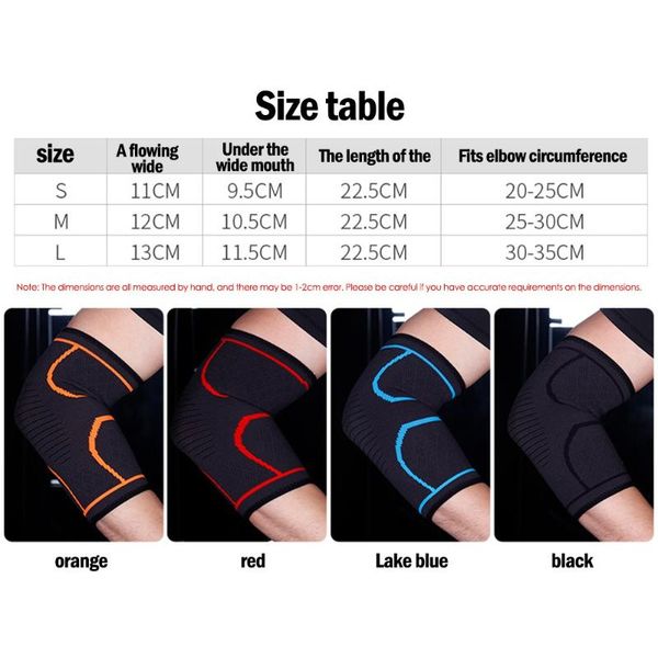 elbow & knee pads breathable brace support arm sleeve absorb sweat volleyball basketball football running sportswear accessories, Black;gray
elbow & knee pads breathable brace support arm sleeve absorb sweat volleyball basketball football running sportswear accessories, Black;gray