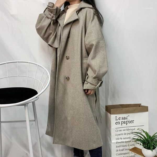 women's wool & blends autumn winter women coat outerwear fashion warm thick woolen female elegant double breasted plaid belt coats1, Black
women's wool & blends autumn winter women coat outerwear fashion warm thick woolen female elegant double breasted plaid belt coats1, Black