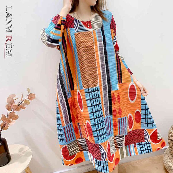 pleated striped printed dresses for women spring summer large size loose temperament fashion clothes yk031 210507, Black;gray
pleated striped printed dresses for women spring summer large size loose temperament fashion clothes yk031 210507, Black;gray