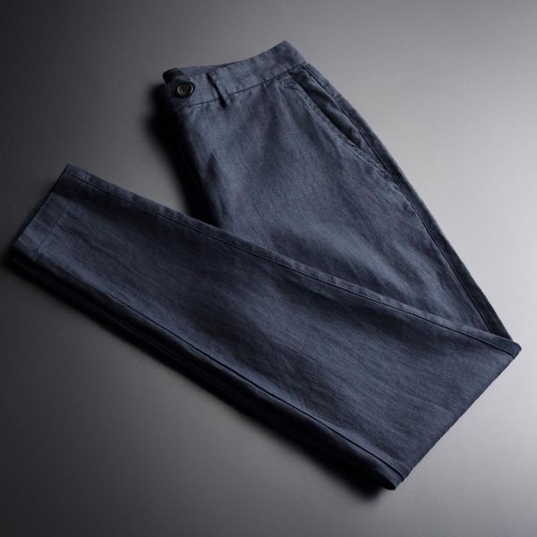 100% linen luxury ventilate and cool thin men's trousers plus size 4xl fashion youth skinny men pants man, Black
100% linen luxury ventilate and cool thin men's trousers plus size 4xl fashion youth skinny men pants man, Black
