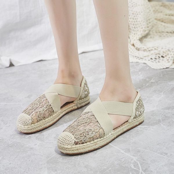 dress shoes espadrilles women loafers silp on zapatos de mujer fisherman shoe lace sandalias breathable ladies footware sandals, Black
dress shoes espadrilles women loafers silp on zapatos de mujer fisherman shoe lace sandalias breathable ladies footware sandals, Black