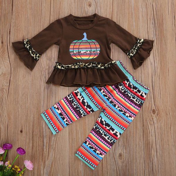 clothing sets imcute toddler long sleeves + pants, halloween pumpkin print leopard stripes stitching holiday, White
clothing sets imcute toddler long sleeves + pants, halloween pumpkin print leopard stripes stitching holiday, White