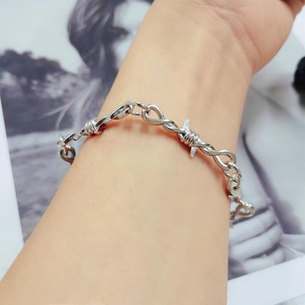 chains small wire brambles iron choker necklace for women men hip-hop gothic punk barbed chain accessories gifts, Silver
chains small wire brambles iron choker necklace for women men hip-hop gothic punk barbed chain accessories gifts, Silver