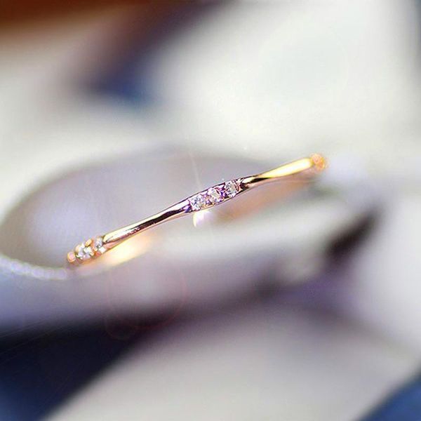 wedding rings simple female white crystal ring rose gold silver color thin dainty bridal round zircon engagement for women, Slivery;golden
wedding rings simple female white crystal ring rose gold silver color thin dainty bridal round zircon engagement for women, Slivery;golden