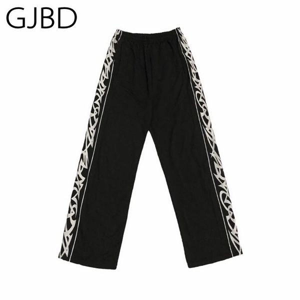 women's pants & capris sports 2021 streetwear versatile fashion high waist straight casual baggy black wide leg stripe trouser, Black;white
women's pants & capris sports 2021 streetwear versatile fashion high waist straight casual baggy black wide leg stripe trouser, Black;white