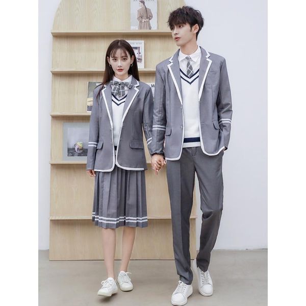 clothing sets college style class uniform set junior high school students chorus costume sports uniformdkuniform suit autumn and winter, White
clothing sets college style class uniform set junior high school students chorus costume sports uniformdkuniform suit autumn and winter, White