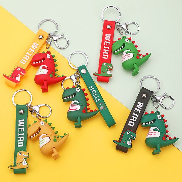 6cm pvc little dinosaur keychain pendant decompression toy cute bag cartoon doll ins car decoration kids toys
6cm pvc little dinosaur keychain pendant decompression toy cute bag cartoon doll ins car decoration kids toys