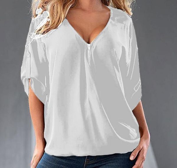 women's blouses & shirts s-5xl loose shirt white,red,black,blue women see through chiffon v neck half casual blouse plus size
women's blouses & shirts s-5xl loose shirt white,red,black,blue women see through chiffon v neck half casual blouse plus size