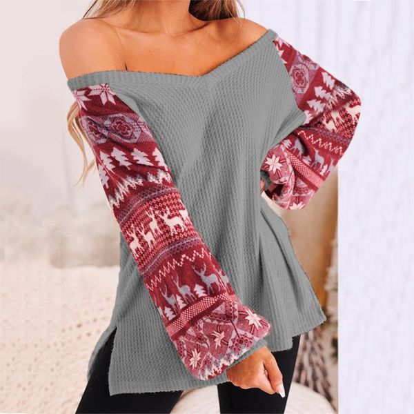 women's sweaters christmas print harajuku blouse v-neck side slit knit lantern sleeve sweater streetwear shirt y2k blusas chemise femme, White;black
women's sweaters christmas print harajuku blouse v-neck side slit knit lantern sleeve sweater streetwear shirt y2k blusas chemise femme, White;black