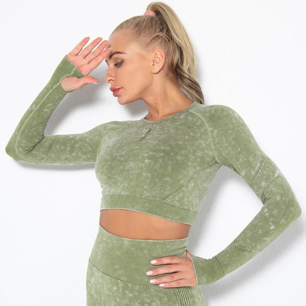 yoga outfit women's sports shirts long sleeve crop female workout clothes t-shirts sport woman fitness sportswear
yoga outfit women's sports shirts long sleeve crop female workout clothes t-shirts sport woman fitness sportswear