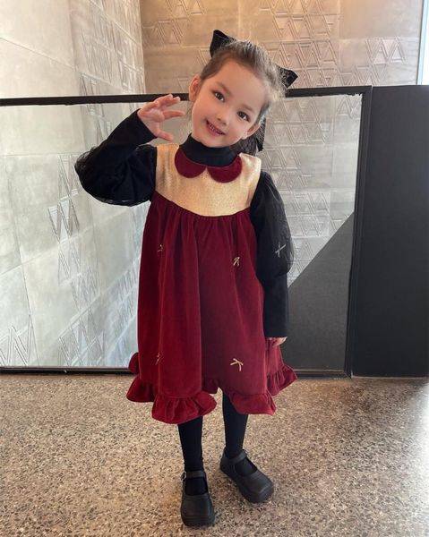 girl's dresses pre-sale 10.20 ship vest baby girls dress 2021 autumn winter sweet velvet bow doll collar princess, Red;yellow
girl's dresses pre-sale 10.20 ship vest baby girls dress 2021 autumn winter sweet velvet bow doll collar princess, Red;yellow