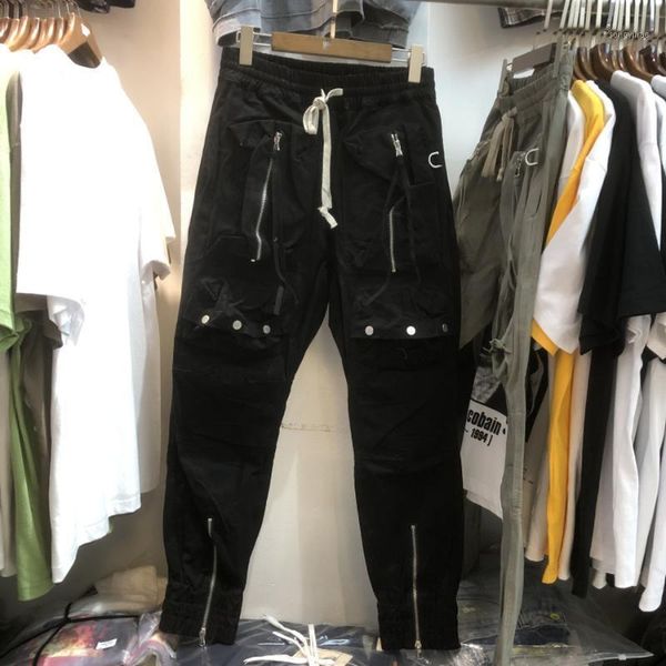 men's pants 2021 multi pocket cargo men women zippered cuffs joggers drawstring sweatpants trousers streetwear mens hip hop clothing, Black
men's pants 2021 multi pocket cargo men women zippered cuffs joggers drawstring sweatpants trousers streetwear mens hip hop clothing, Black