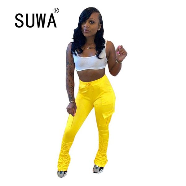 women's pants & capris wholesale women elastic stacked ruched flare bell bottom trousers pocket safari style draped jogger sweatpants, Black;white
women's pants & capris wholesale women elastic stacked ruched flare bell bottom trousers pocket safari style draped jogger sweatpants, Black;white