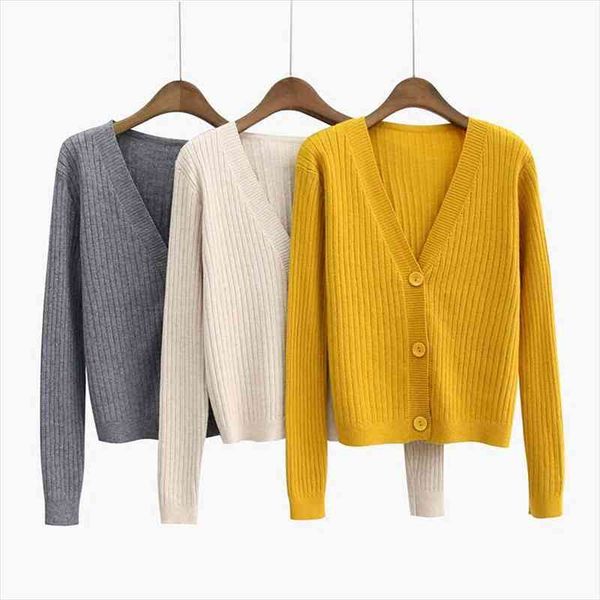 on autumn winter flat breast women crop v neck knitted button up cardigan knitted korean sweater femme jersey clothes, White;black
on autumn winter flat breast women crop v neck knitted button up cardigan knitted korean sweater femme jersey clothes, White;black